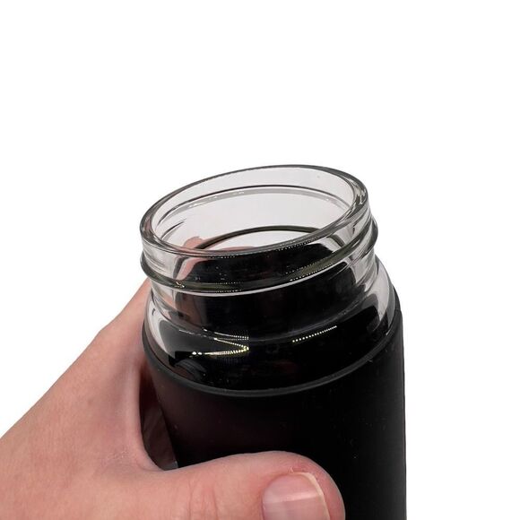 Peloton Glass Water Bottle 16 oz. Bottle With Nonslip Silicone Sleeve - Picture 6 of 12